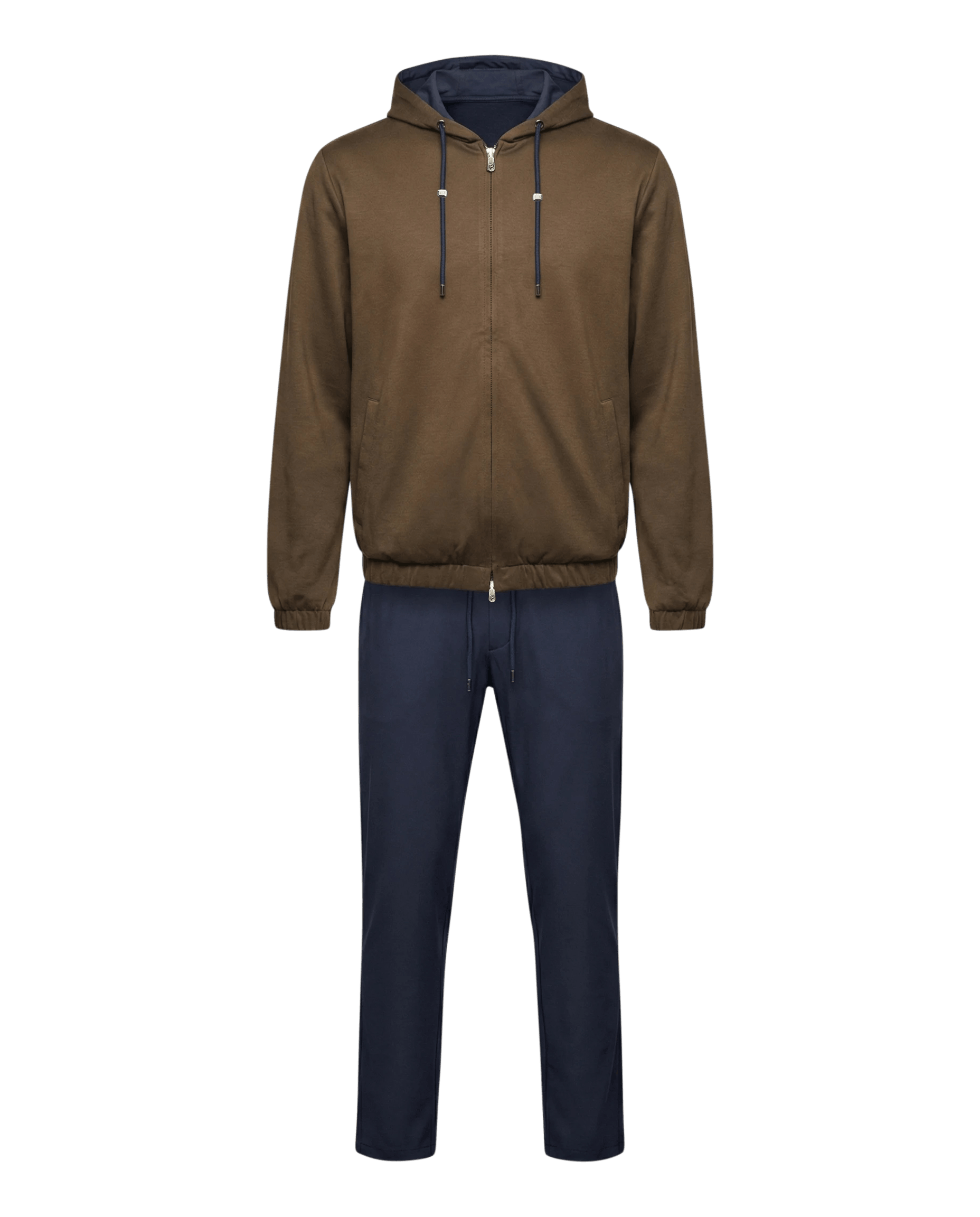 The Reversible Tech Suit Navy Brown