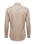 Beige shirt on a black background