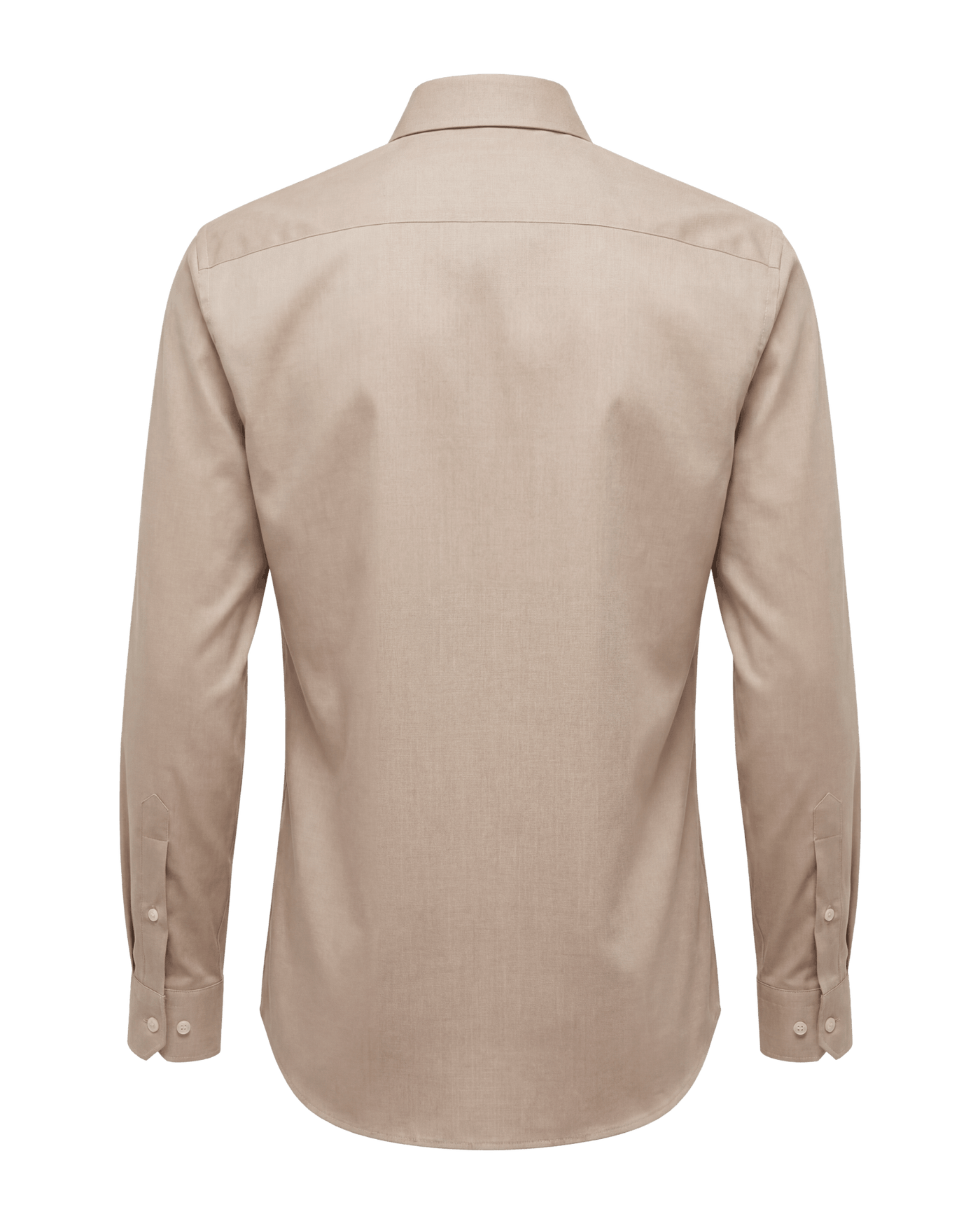Beige shirt on a black background