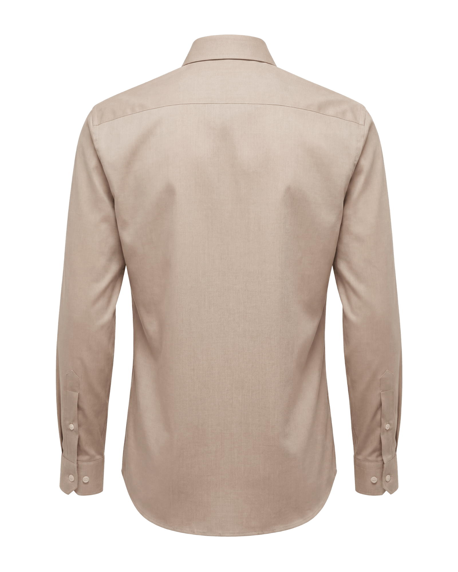Beige shirt on a black background