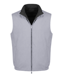 Grijze omkeerbare bodywarmer