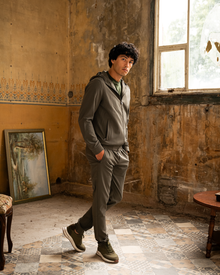 Hooded Tech Suit Green