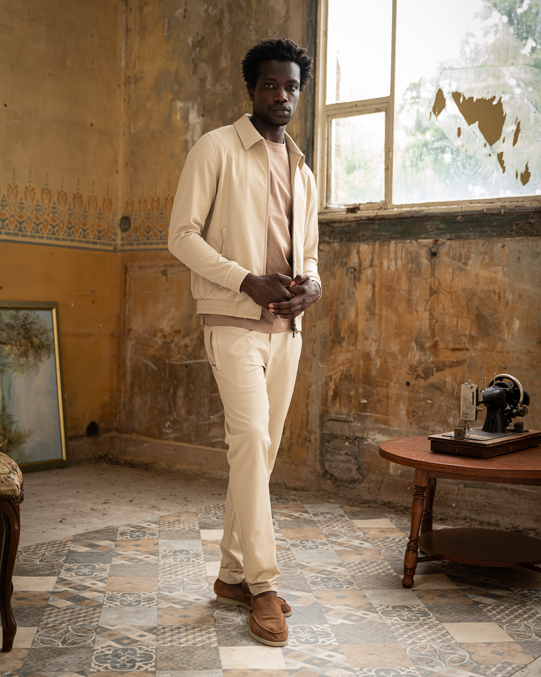 Tech Suit Beige
