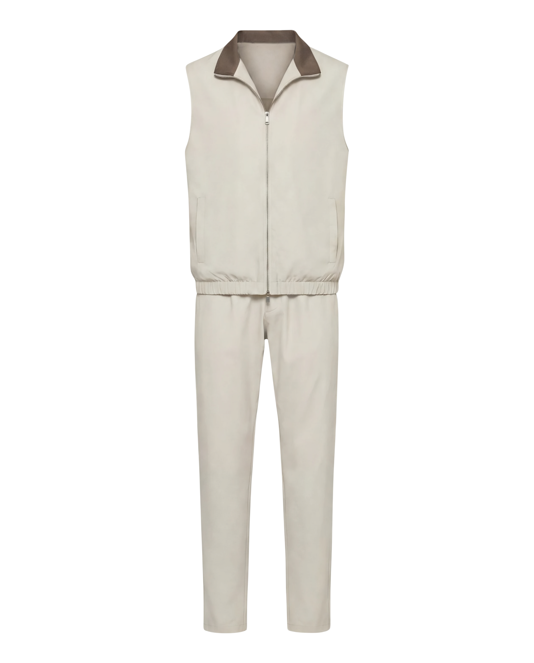 Tech Bodywarmer Set Beige