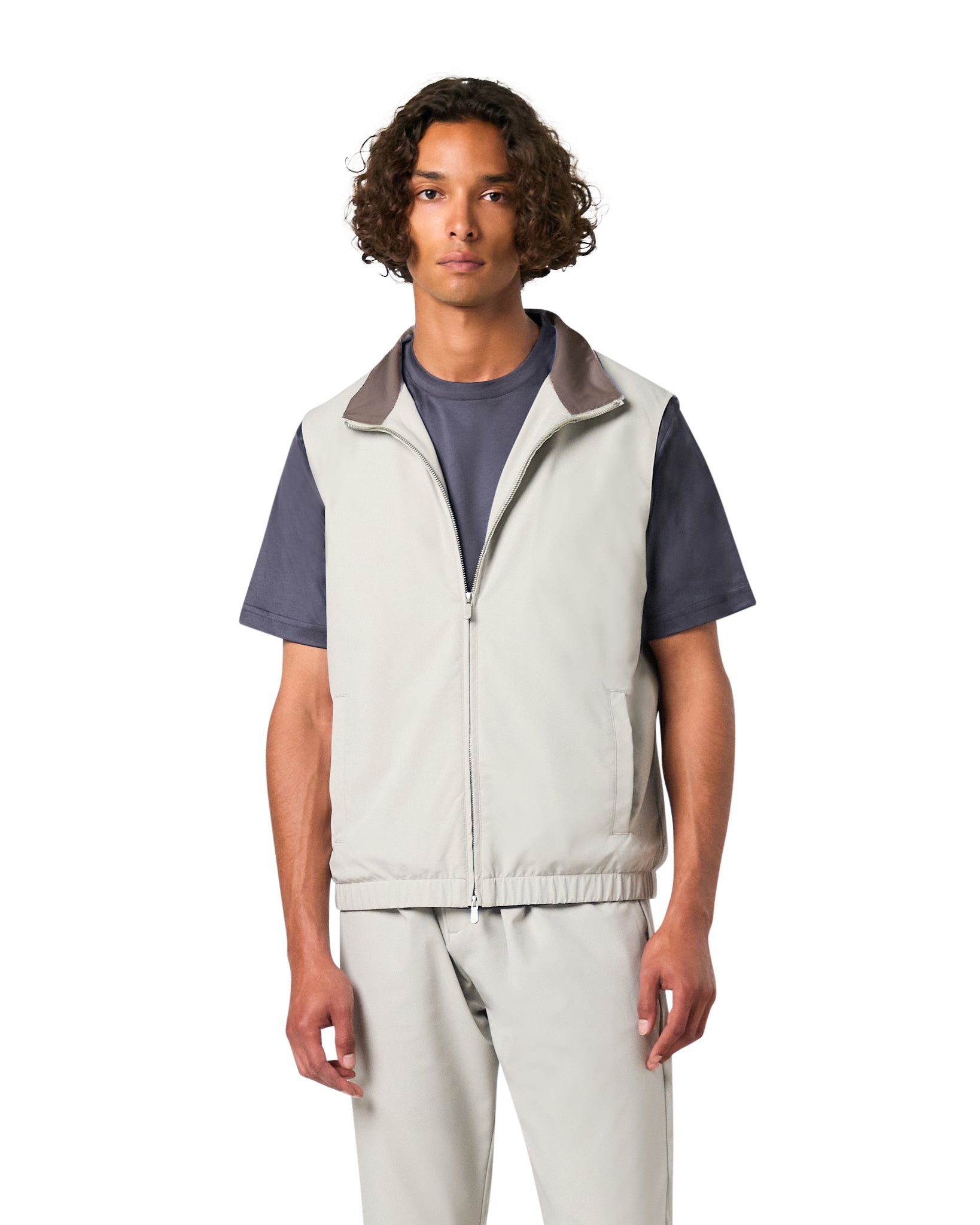 Tech Bodywarmer Set Beige