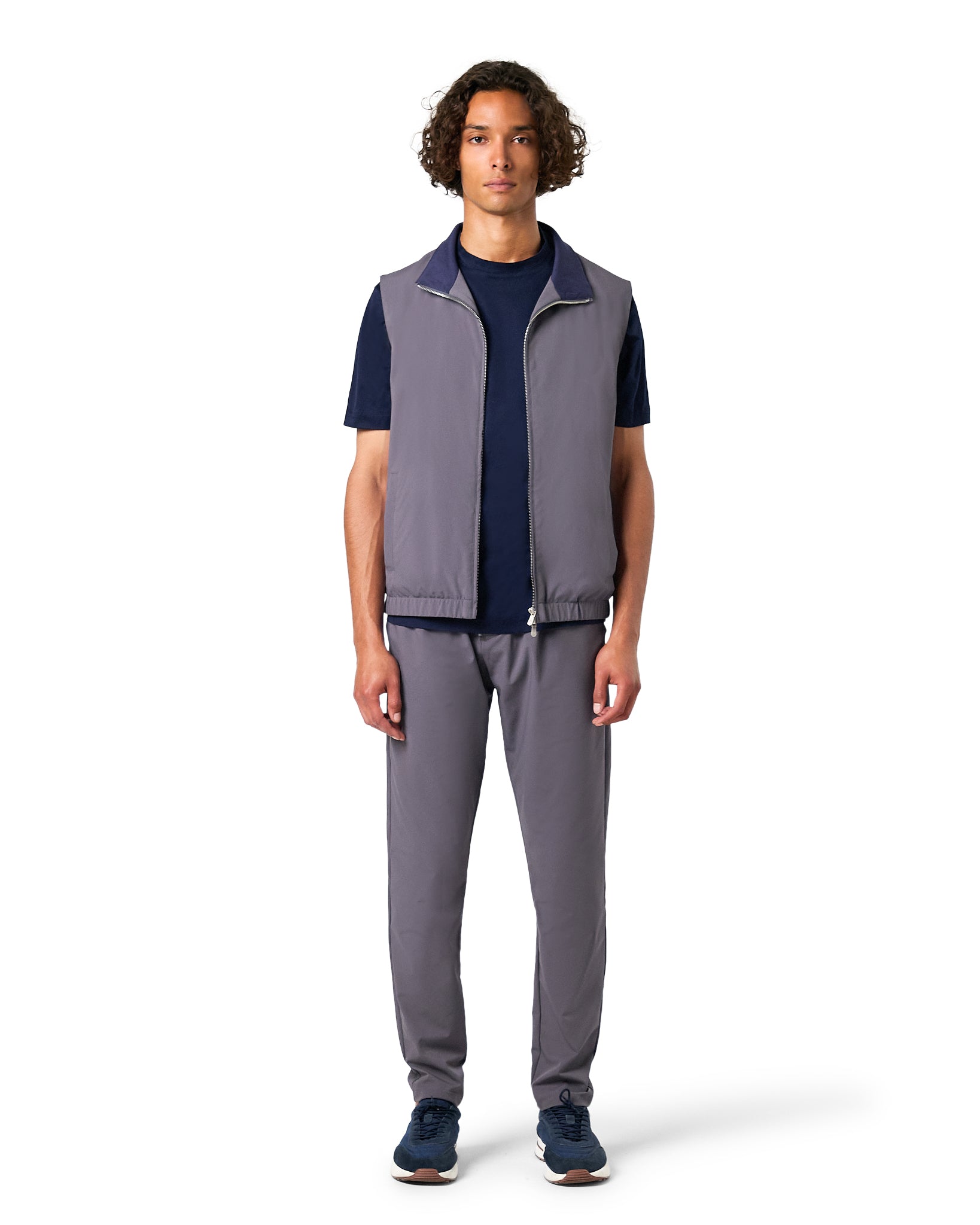 Tech Bodywarmer Set Grey