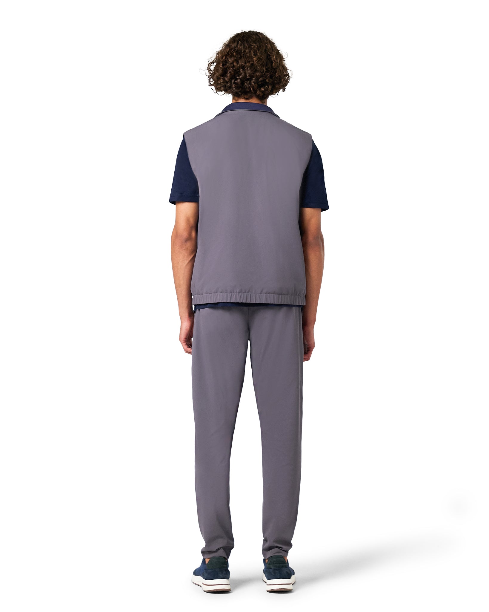 Tech Bodywarmer Set Grijs