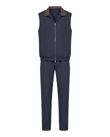 Tech Bodywarmer Set Marineblauw