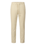 Beige pants on a white background