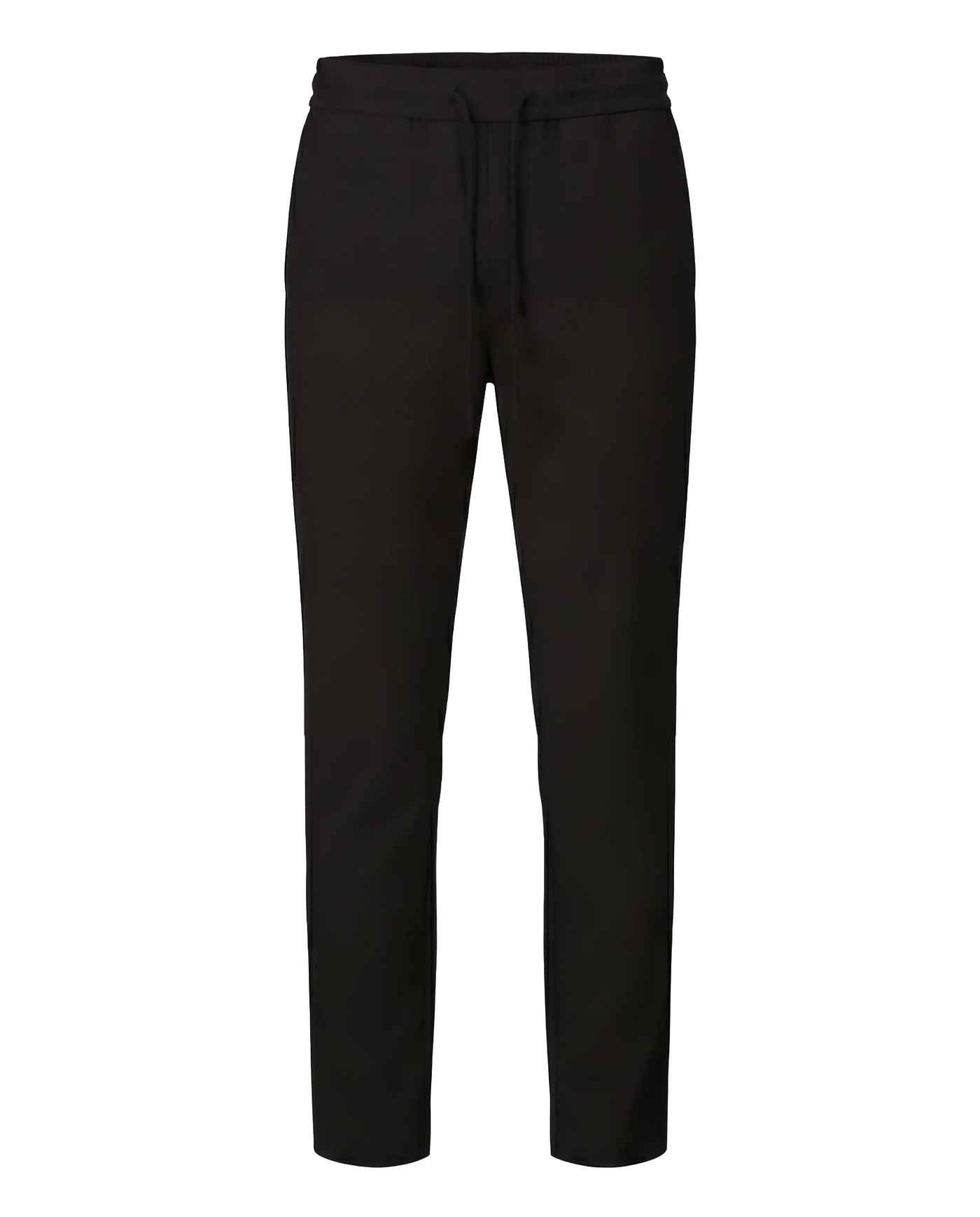 Black pants on a white background