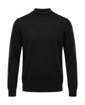 Black sweater on a transparent background