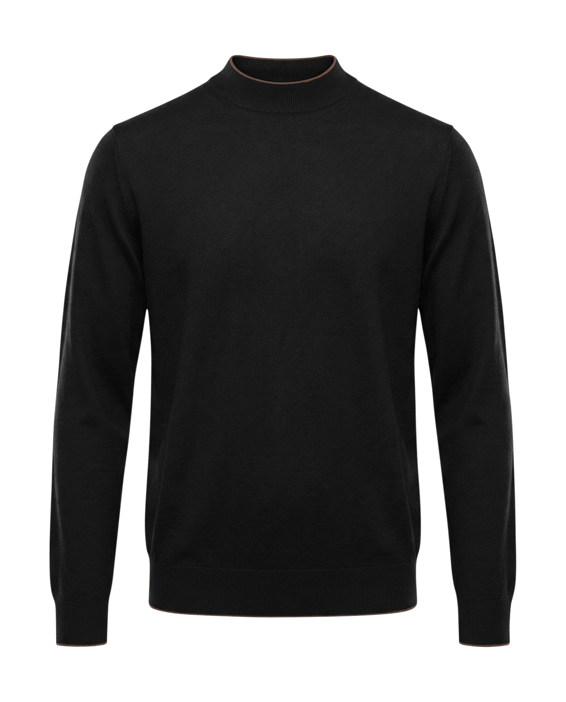 The Fine Cashmere Crewneck Black