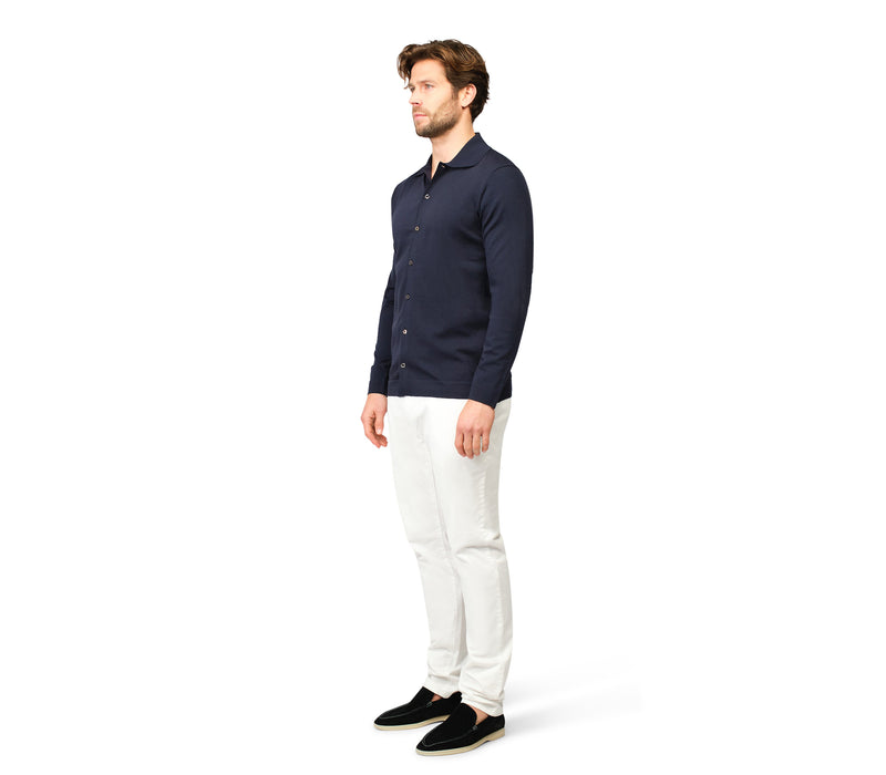 The Knitted Button Shirt