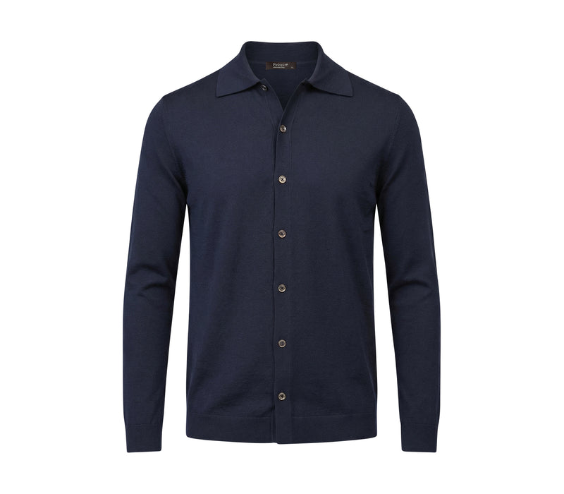 The Knitted Button Shirt