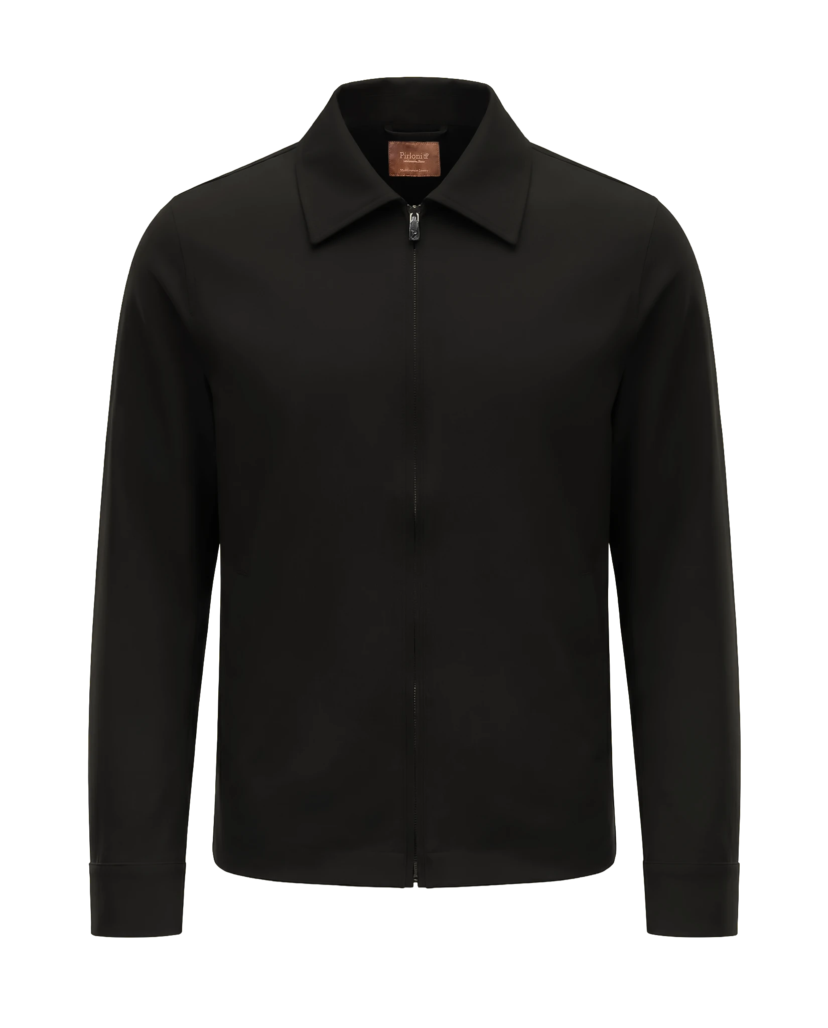 Black jacket on a white background