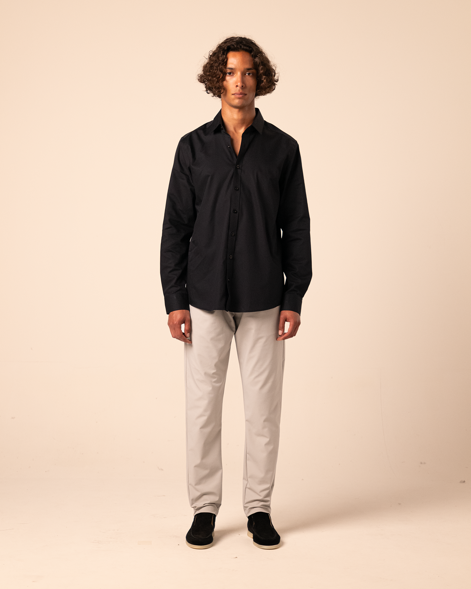 Premium Tailored Shirt Black