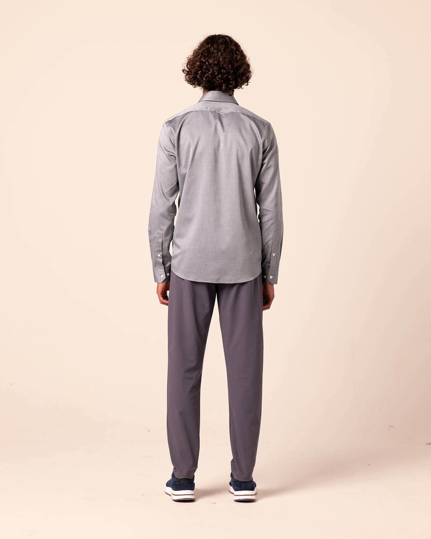 Premium Tailored Shirt Grey