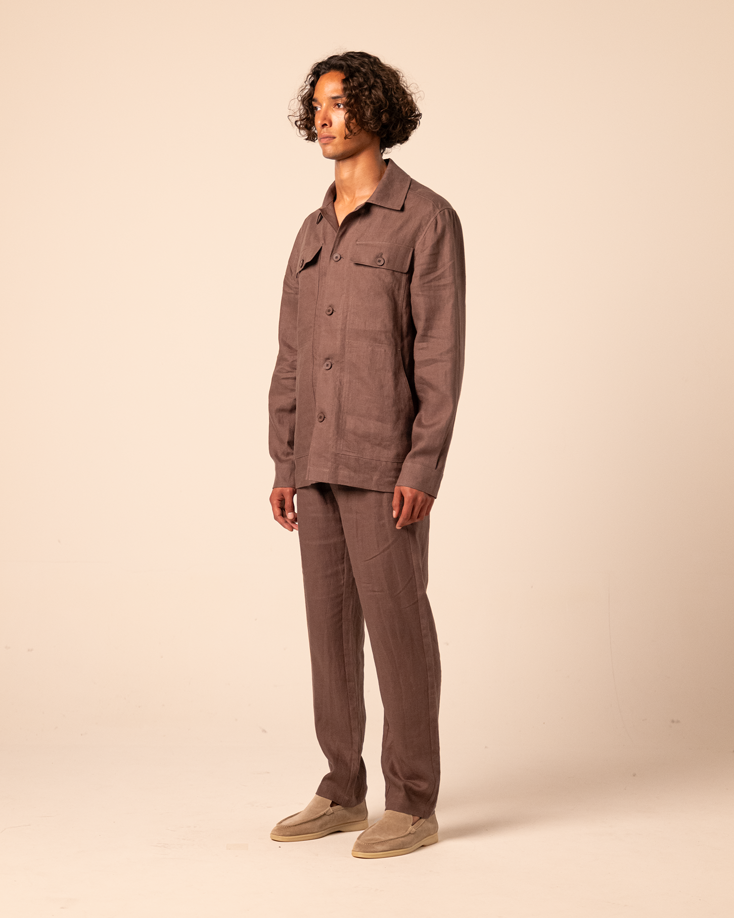 Resort Linen Set Brown