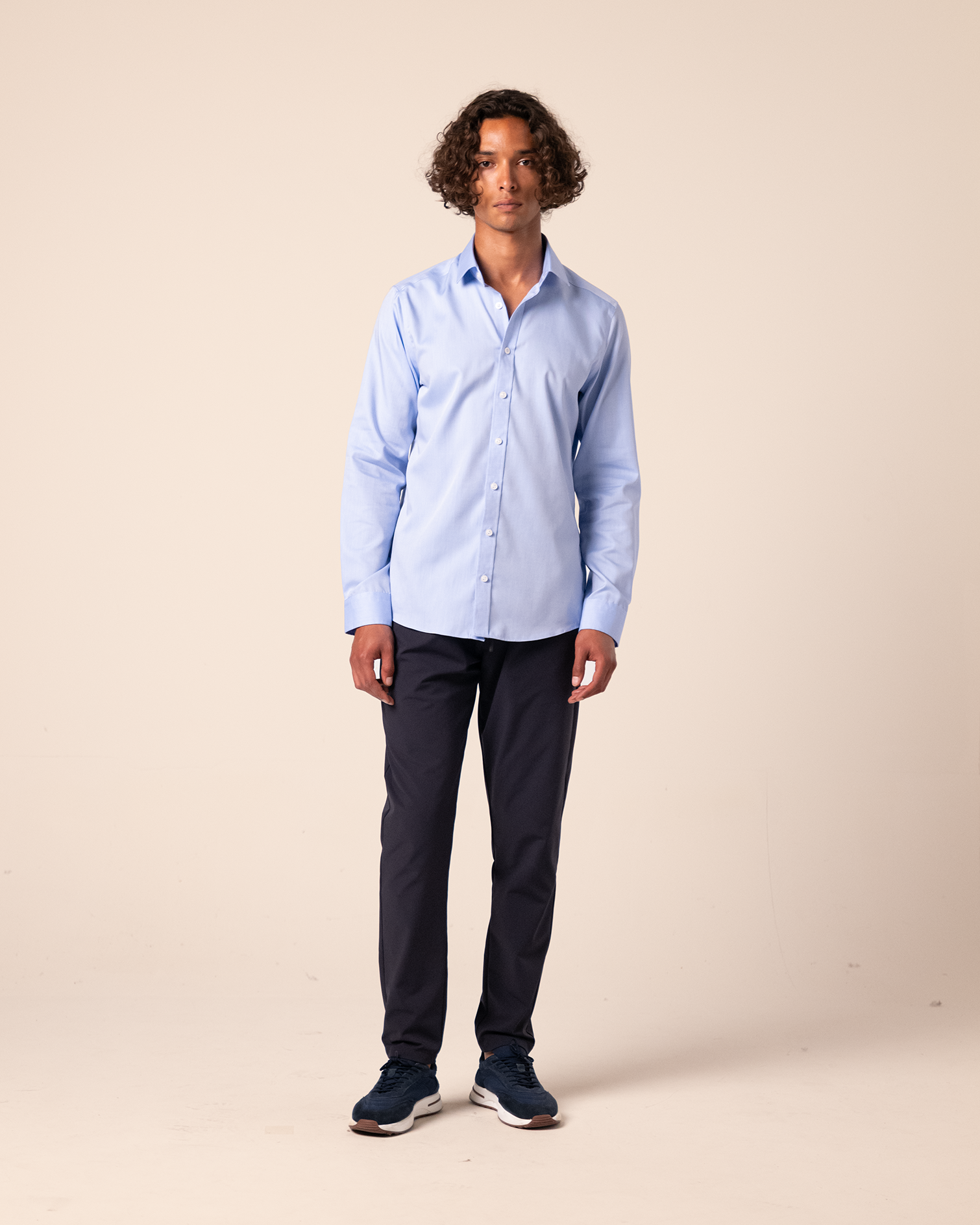 Premium Tailored Shirt Light Blue