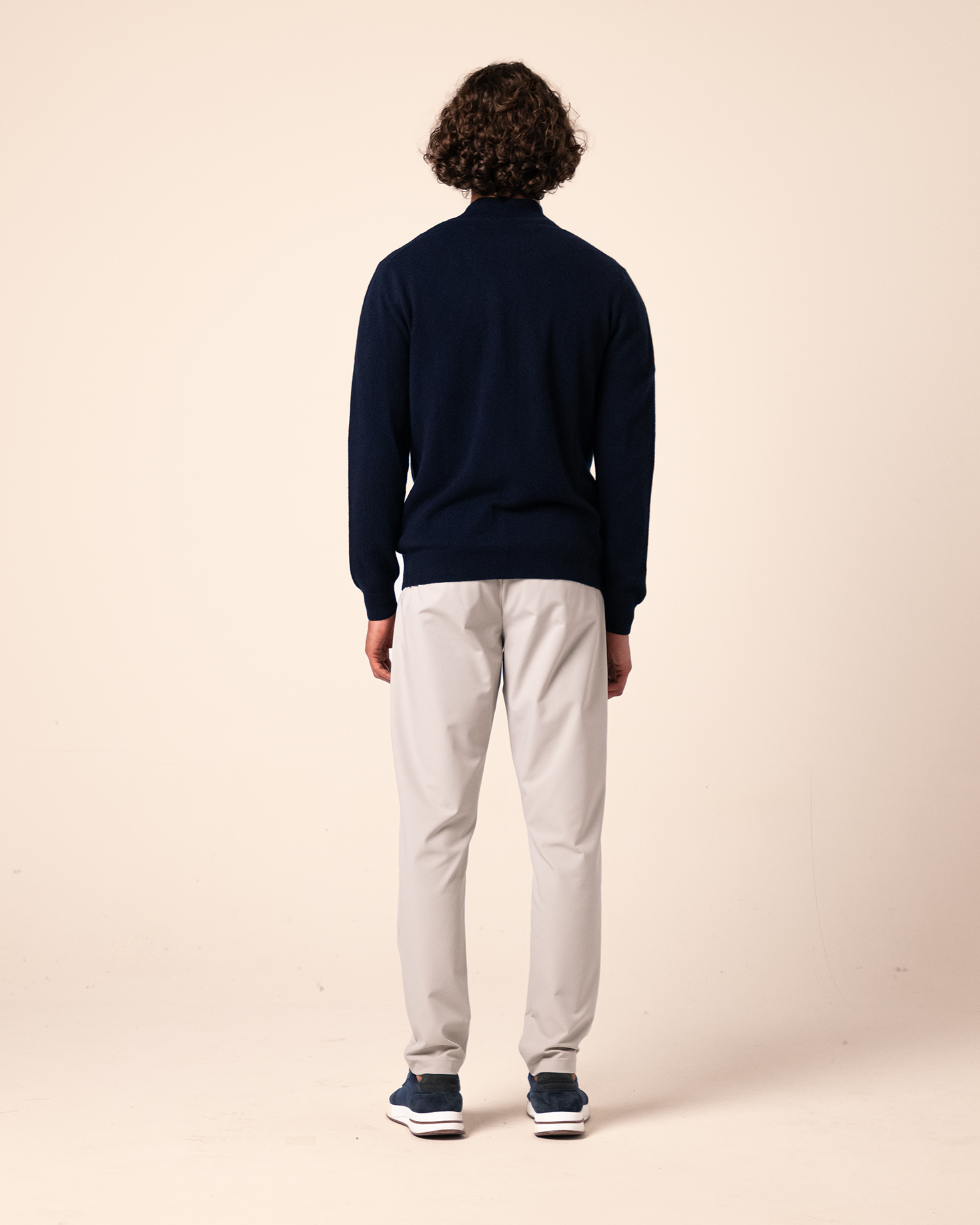 Merino Cardigan Navy