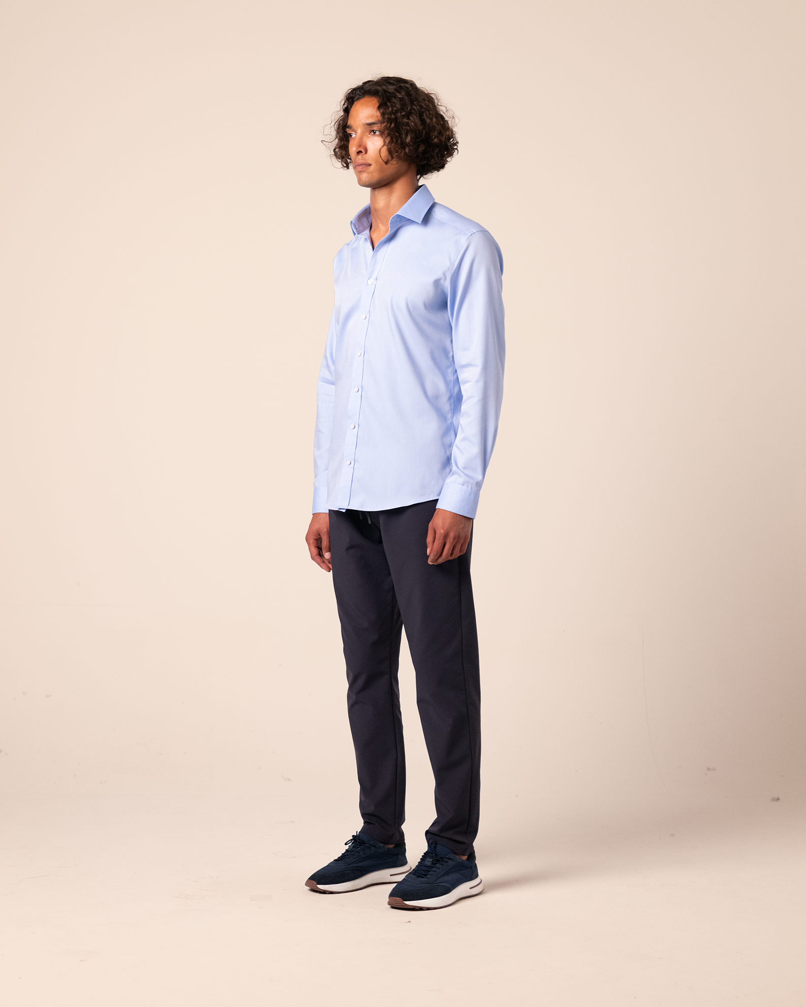 Premium Tailored Shirt Light Blue