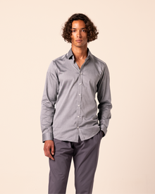 Premium Tailored Shirt Grey